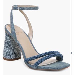 Sam Edelman Kia Sandal in Denim. NWT